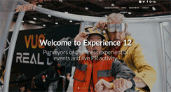 Desktop Screenshot of experience12.com